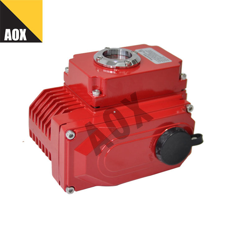 Open close duty rotary electric actuator