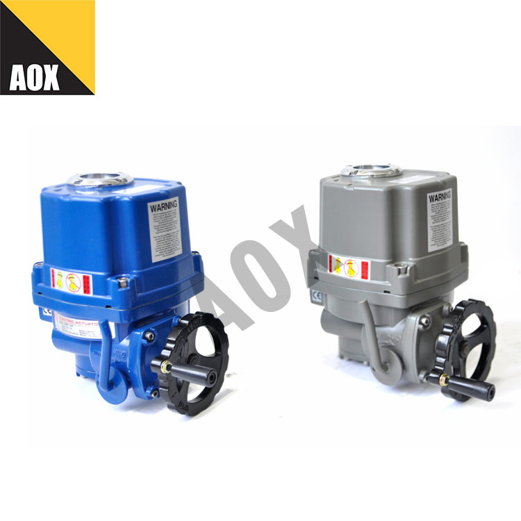 Motorized rotary actuator with handwheel