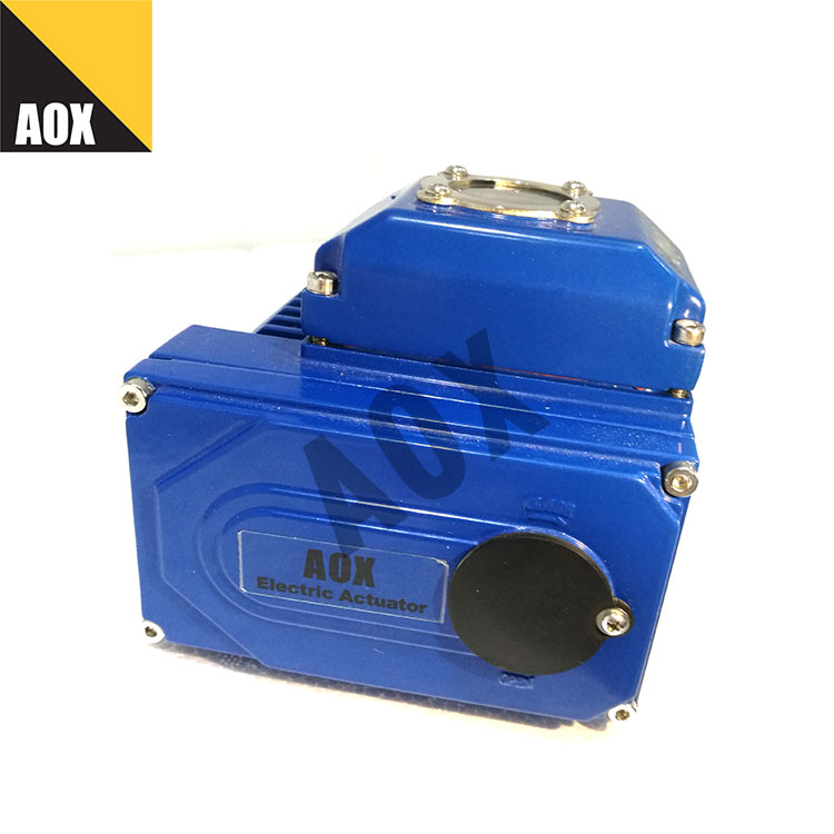 Compact motorized part turn actuator