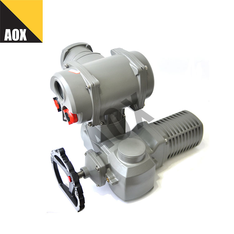 Compact motorized multi turn actuator