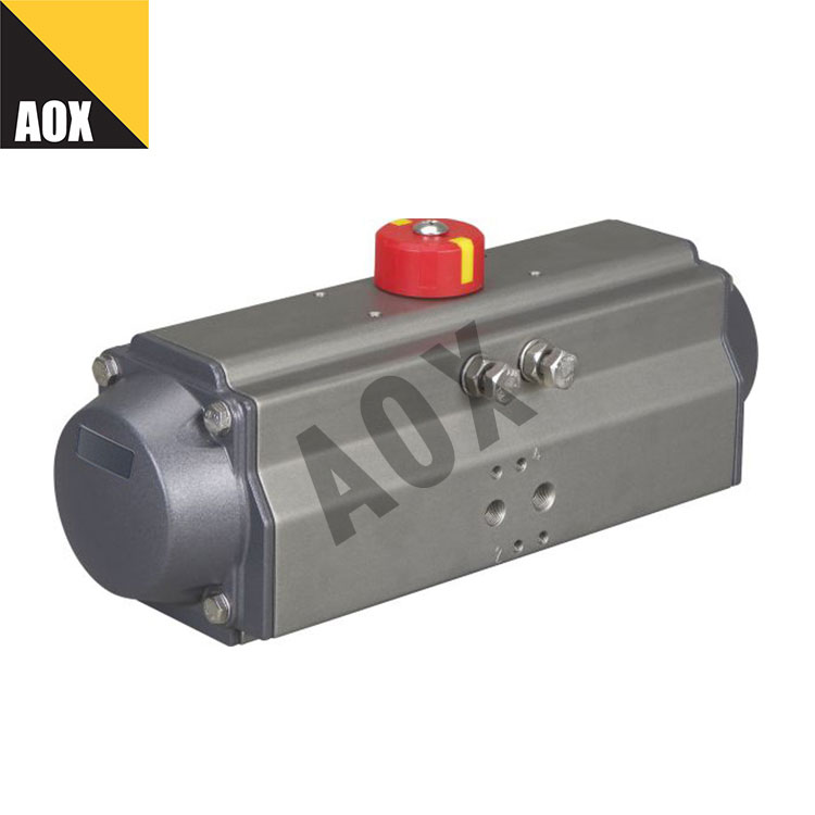 High speed double acting pneumatic actuator