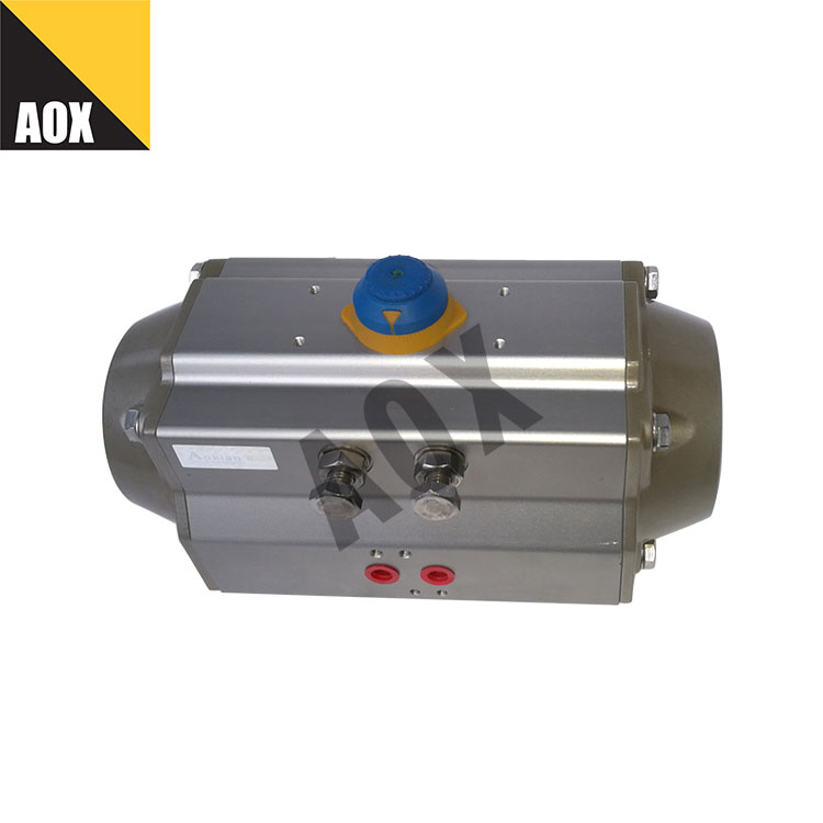 High speed single acting pneumatic actuator