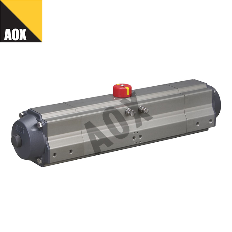 Small double acting pneumatic actuator