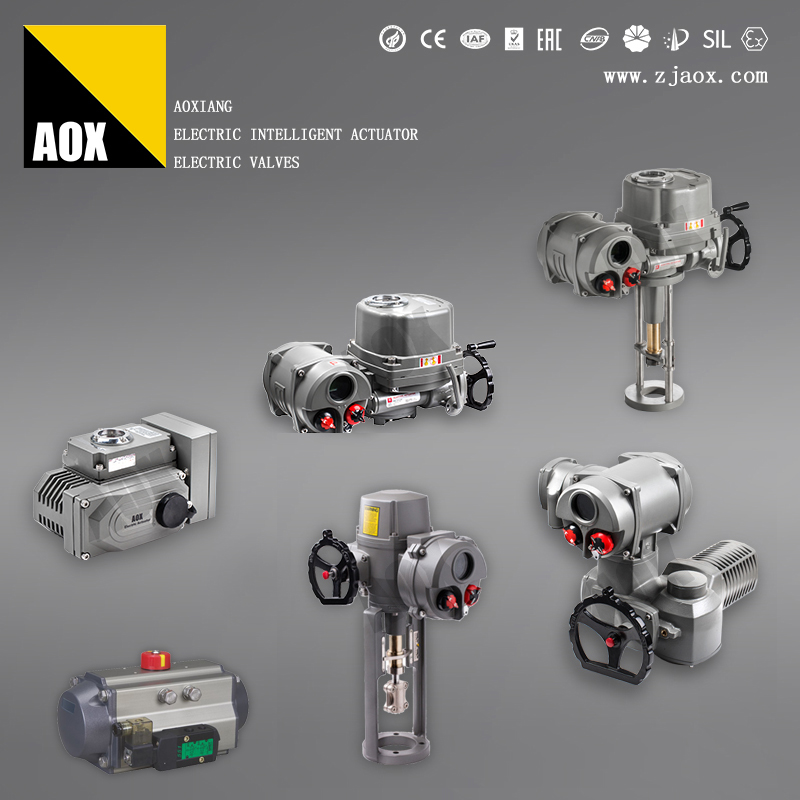 AOX Electric actuator was highly appraised by city leaders