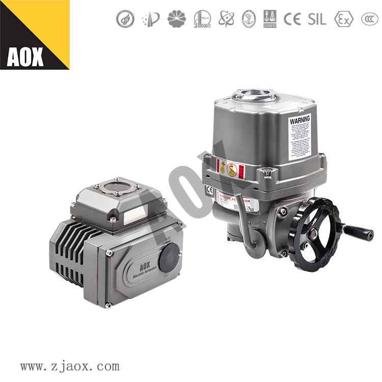 AOX-R and AOX-Q electric valve actuators have successfully passed CCS certification and obtained type approval certificate